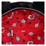 Loungefly Disney Mickey and Minnie Valentines Reversible Crossbody Purse
