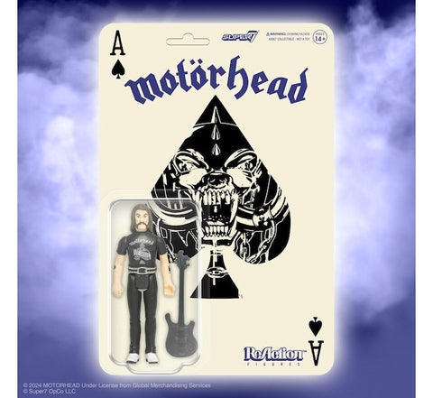 Lemy Motorhead Ace of Spades Super 7 Reaction Action Figure