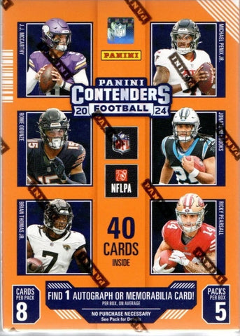 2024 Panini Contenders Football Blaster Box