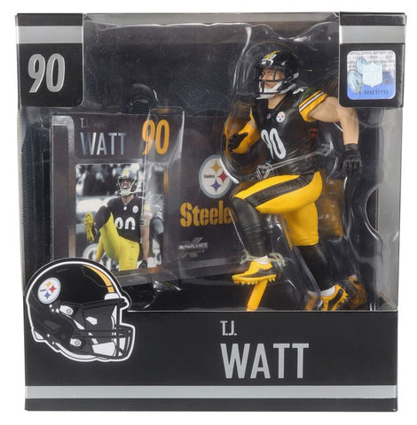 T.J. Watt Pittsburgh Steelers Mcfarlane Legacy Figure