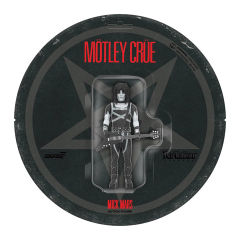 Mick Mars Motley Crue Shout At The Devil Super7 Reaction Figure