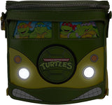 Loungefly Teenage Mutant Ninja Turtles 40th Anniversary Wagon Figural Crossbody Bag