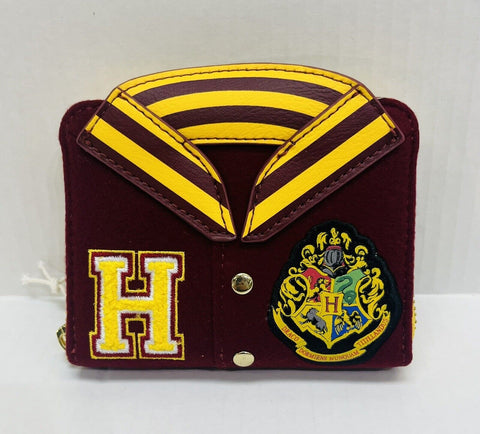 Loungefly Harry Potter Gryffindor Varsity Zip Around Wallet