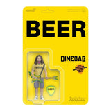 Dimebag Darrell (BEER Shirt) Super7 Reaction Action Figure