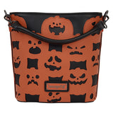 Loungefly Branded Figural Pumpkin Crossbody Bag