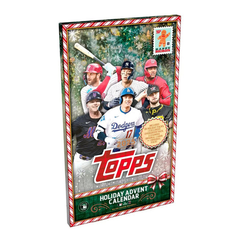 2025 Topps Holiday Advent Calendar Baseball Box
