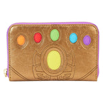 Loungefly Marvel Shine Thanos Gaunlet Zip Around Wallet