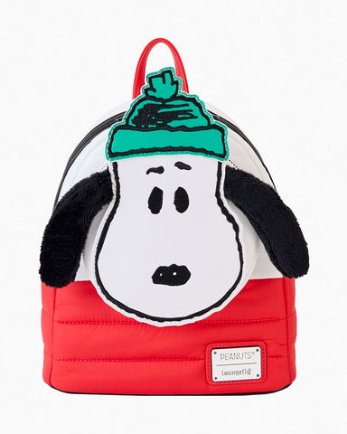 Loungefly Peanuts Holiday Collection Mini Backpack