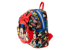 Loungefly Disney Mickey & Friends Classic All-Over Print Mini Backpack With Ear Headband