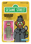 Sherlock Hemlock Sesame Street 1,2,3 Super 7 Reaction Figure