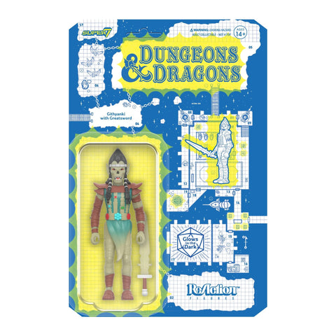 Githyanki Glow With Greatsword Dungeons & Dragons Super7 Reaction Action Figure