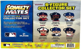Party Animal Squeezymates MLB (6) Figures Collector Box Set