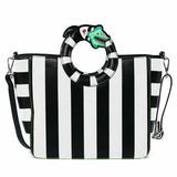 LOUNGEFLY Beetlejuice Sandworm Handle Crossbody Bag