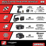 ARRMA Limitless ARA7816T2 1/7 8S AVC 4X4 RTR Brushless Street Speed White/Blue