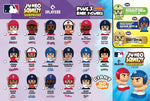 1 CAPSULE 2025 MLB BASEBALL JUMBO SQUEEZY MATE BLIND PACK 5" SLOW RISE FOAM