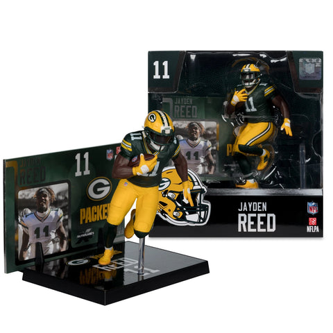 Jayden Reed Green Bay Packers 2025 NFL Mcfarlane Legacy Figure