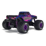 Arrma ARA2137T3 Quake Grom 1/16 Brushed 4X4 Truck RTR Battery Charger Purple