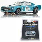 AFX AFX22071 HO Mega G+ MG+ Plus 1965 Shelby GT350R Blue Slot Race Car