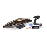 Por Boat PRB08041V2T1 Recoil 2 V2 26" Self-Righting Brushless Deep-V RTR, Heat Wave Visual