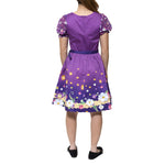 Loungefly SS Disney Rapunzel Floral Lantern Allison Dress S-Small