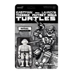 Raphael TMNT Turtles Comic Greyscale Super7 Reaction Figure