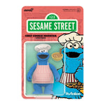 Sesame Street Chef Cookie Monster Super7 Reaction Action Figure