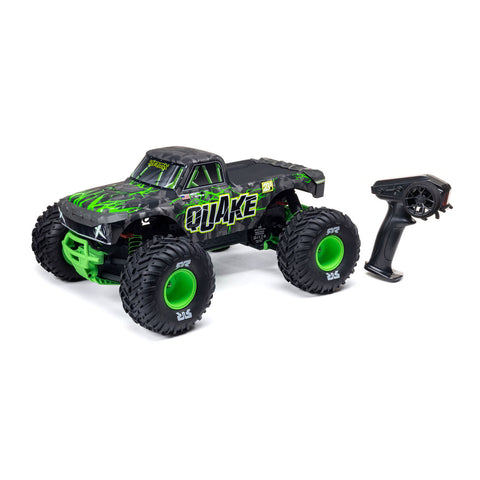 Arrma Quake ARA3537T2 1/10 3S BLX Brushless Monster Truck 223S Green