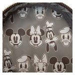 Loungefly Disney Mickey & Friends Canvas Drink Holder Crossbody Bag