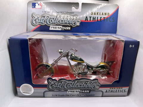 Oakland Athletics Ertl Collectibles Press Pass 2007 MLB OCC Chopper 1:18 Toy Vehicle