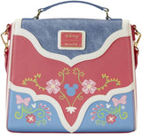 Loungefly Disney Western Mickey and Minnie Crossbody Bag