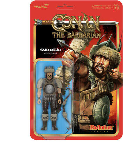 Subotai Conan The Barbarian Super 7 Reaction Action Figure