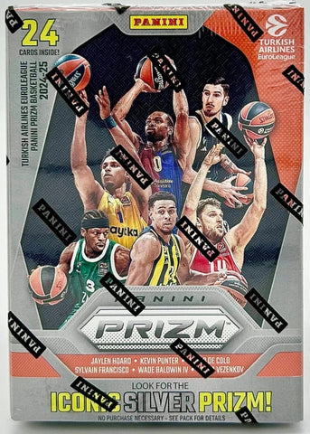 2024-25 Panini Prizm Turkish League Basketball Blaster Box