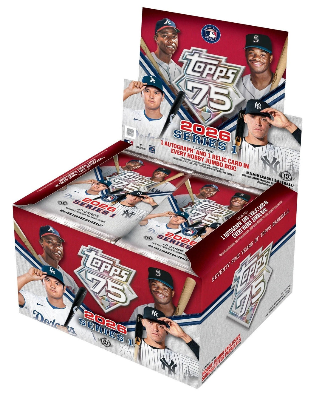 2022 Topps Series 1 Baseball Blaster Box – Factory Sealed With