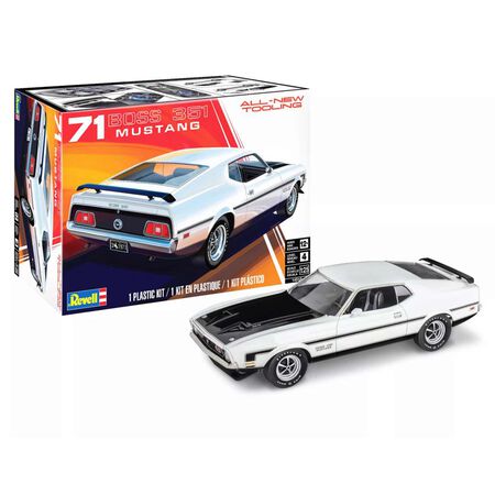 Revell 1971 Boss 351 Mustang 1:25 Scale Plastic Model Kit