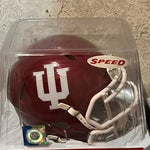 Indiana Hoosiers NCAA Riddell Speed Mini Helmet New in Box