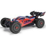 ARRMA 1/8 ARA4206V4T3 Typhon 4X4 MEGA 665 Brushed Buggy Red