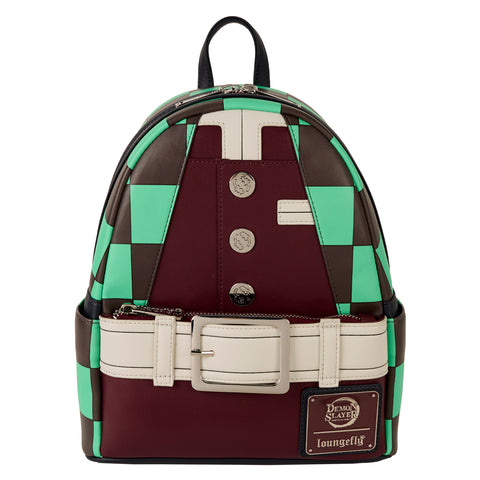 Loungefly Aniplex Demon Slayer Tanjiro Kamado Cosplay Mini Backpack