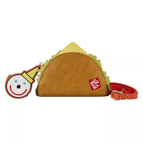 Loungefly Jack In The Box Late Night Taco Crossbody Bag