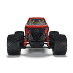 Arrma ARA2130T2 Gorgon Grom 1/16 Brushed 4X4 Truck RTR Battery Charger Red