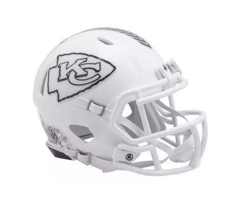 Kansas City Chiefs 2024 Salute To Service Alternate Riddell Speed Mini Helmet New in Box