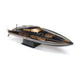 Por Boat PRB08041V2T1 Recoil 2 V2 26" Self-Righting Brushless Deep-V RTR, Heat Wave Visual