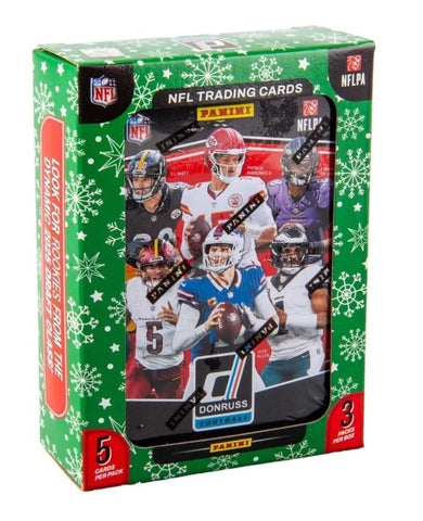 2025 Panini Donruss Football Holiday Tin