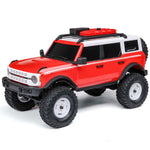 Axial AXI00006V2T6 2021 Ford Bronco SCX24 Red 1/24 RC Truck RTR