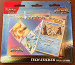 Pokemon Prismatic Evolutions Tech Sticker Collection