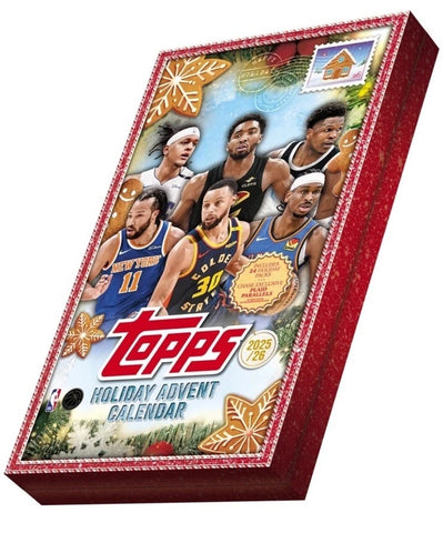 2025-26 Topps Basketball Holiday Advent Calendar Box