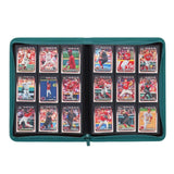 BCW GAMING Z-FOLIO 9-POCKET LX ALBUM Teal HOLDS 360 CARDS ZIPPER CLOSURE
