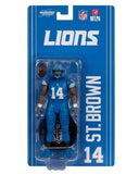 Amon-Ra St. Brown Detroit Lions NFL Mcfarlane 6" Articulated Figure