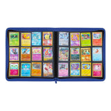 BCW Gaming Z-FOLIO 12-Pocket LX Album Blue Holds 480 Cards Zipper Closure