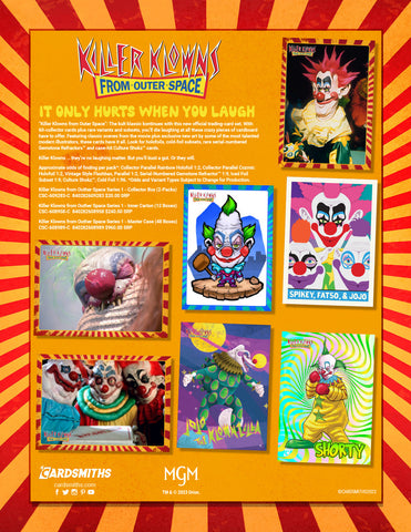 Killer Klows From Outer-Space Cardsmiths Trading Cards Series One Box SPORTS ZONE TOYS & COMICS Killer Klows From Outer-Space Cardsmiths Trading Cards Series One Box SPORTS ZONE TOYS & COMICS