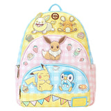 Loungefly Pokémon Café Triple Pocket Mini Backpack